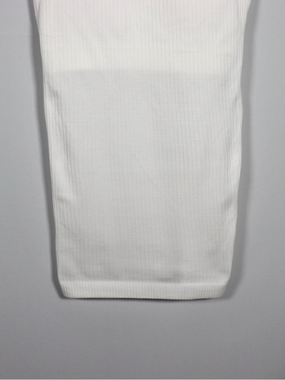 lululemon athletica White Ribbed Racerback Tank - Picture 4 of 7